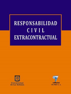 cover image of Responsabilidad civil extracontractual